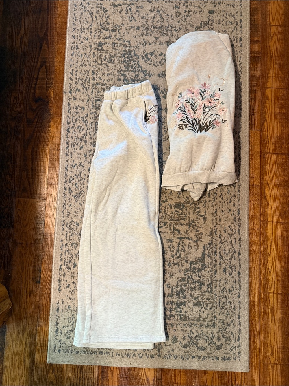 Matching loungewear